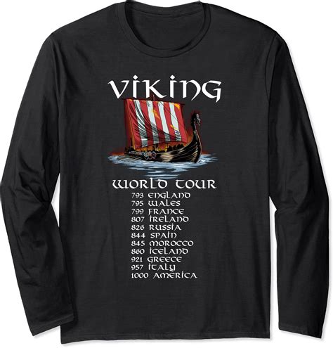 viking world tour shirt