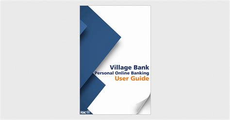 villag bank online banking