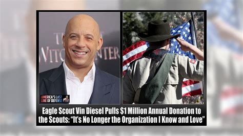 vin diesel boy scouts donation