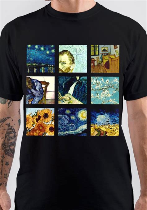 vincent van gogh t shirt