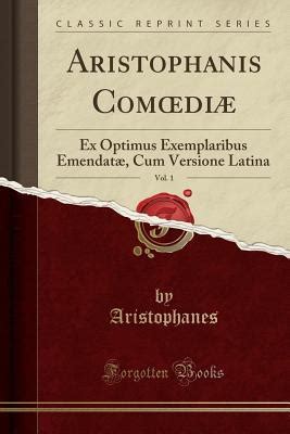 vindiciae aristophaneae classic reprint latin PDF