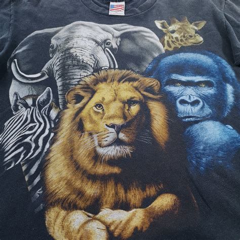 vintage animal t shirts