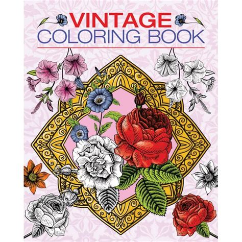 vintage coloring book chartwell books Kindle Editon