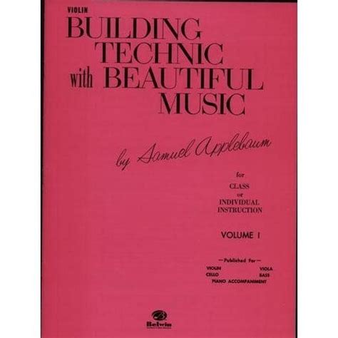viola building technic with beautiful music viola volume 1 PDF