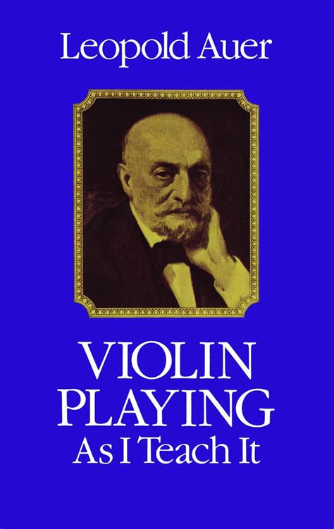 violin playing as i teach it dover books on music PDF