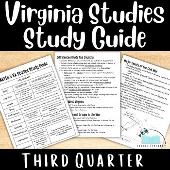 virginia 3rd grade study guide Doc