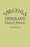 virginia genealogy sources and resources Kindle Editon