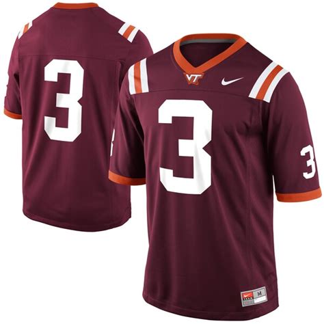 virginia tech football jersey