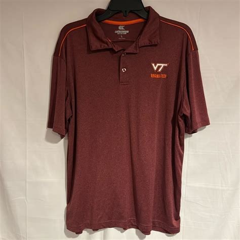 virginia tech polo shirt