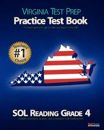 virginia test prep practice test book sol reading grade 4 Kindle Editon