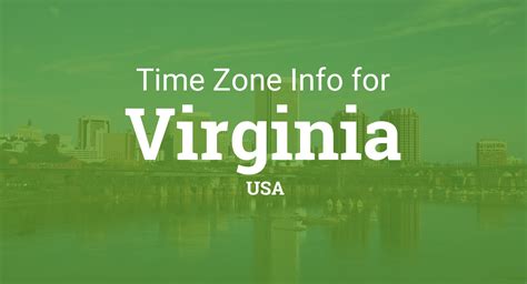 virginia time zone