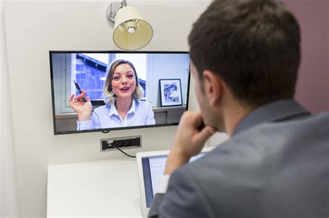 virtual interview practice - computer