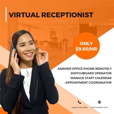 virtual receptionist jobs