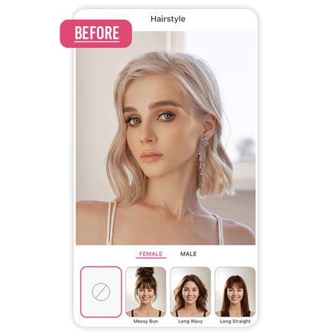 virtual try-on wigs