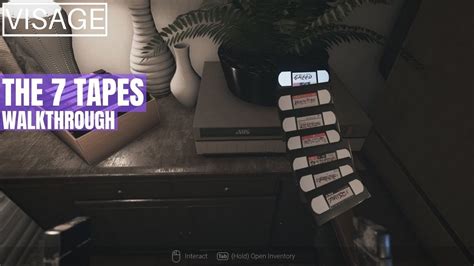 Visage Tapes Walkthrough