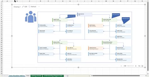 visio diagram from excel data Doc