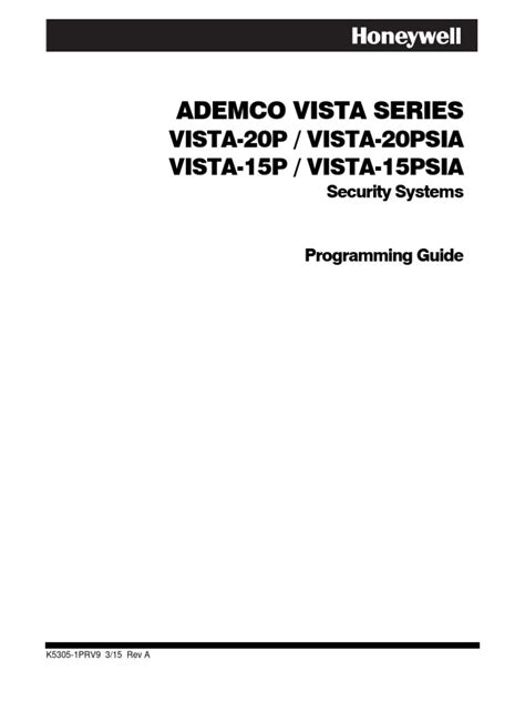 vista 20p programming guide pdf pdf Epub