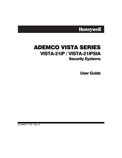 vista 21ip user guide Epub