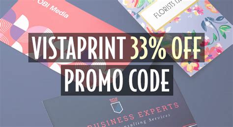 vistaprint 33 off promo code