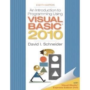 visual basic 2010 8th edition answers PDF
