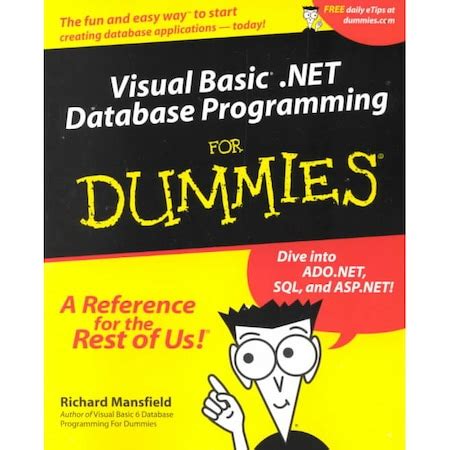 visual basic net database programming for dummies Doc