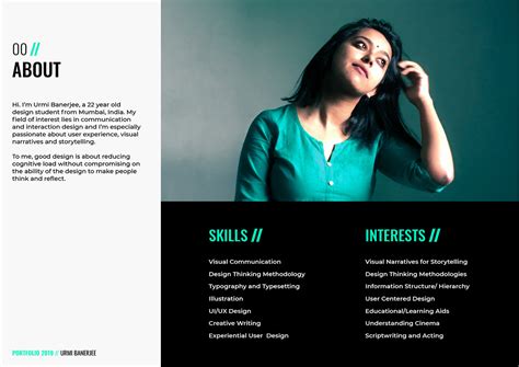 visual communication portfolio example Epub