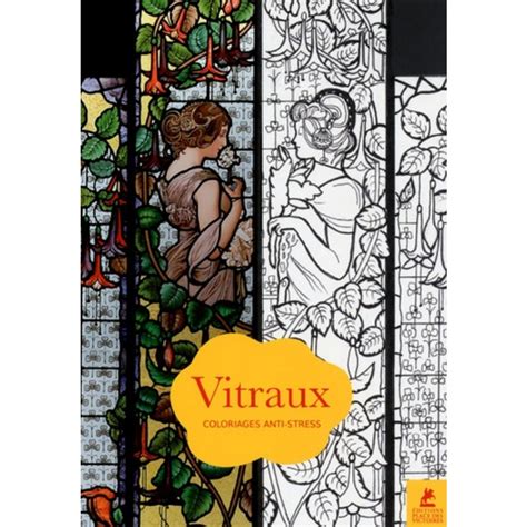 vitraux 70 coloriages anti st collectif Kindle Editon