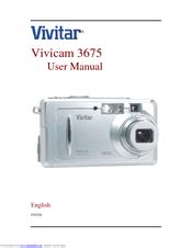 vivitar vivicam 3675user manual Kindle Editon