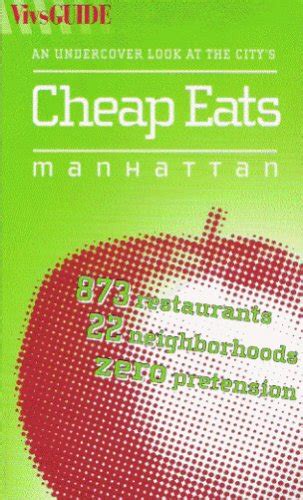 vivsguide manhattan an undercover look at the citys cheap eats Kindle Editon