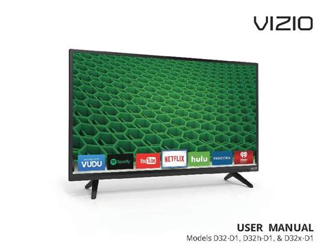 vizio 60 tv manual PDF