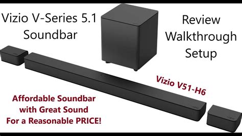 vizio sound bar setup instructions PDF