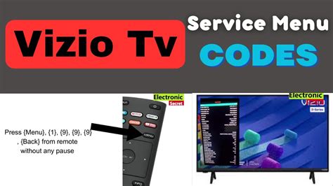 vizio tv service mode Epub