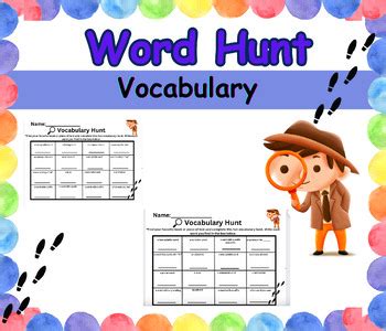 vocabulary activity a hunt with heart answers Reader