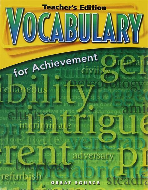 vocabulary for achievement grade 7 Ebook Kindle Editon