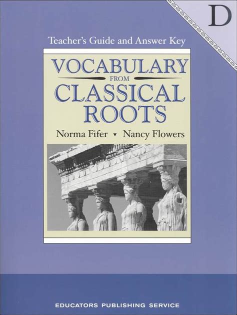 vocabulary from classical roots answer key book d online Doc