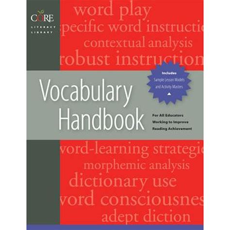 vocabulary handbook core literacy library Epub