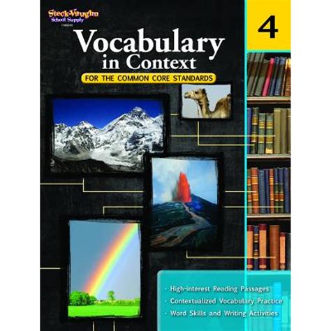 vocabulary in context for the common core standards reproducible grade 4 Kindle Editon