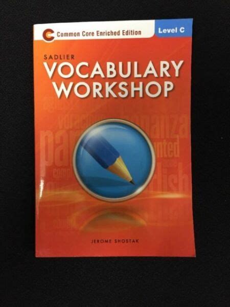 vocabulary workshop common core enriched edition level c answers Epub