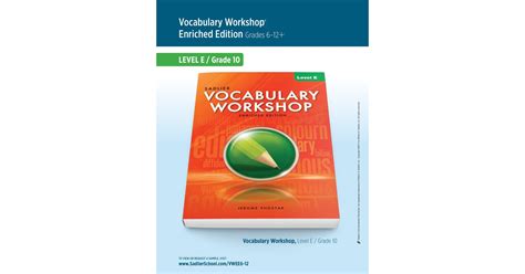 vocabulary_workshop_enriched_edition_level_e_answers Ebook Doc