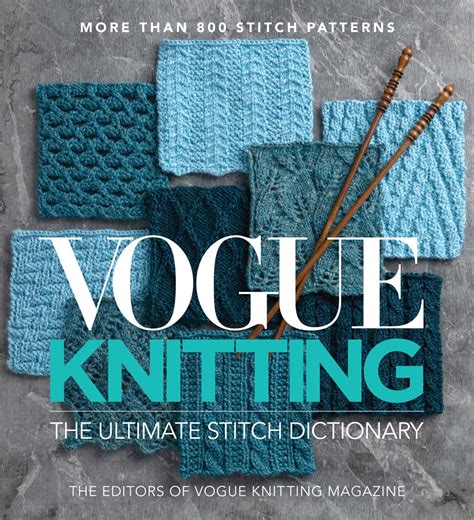 vogue dictionary of knitting stitches Epub