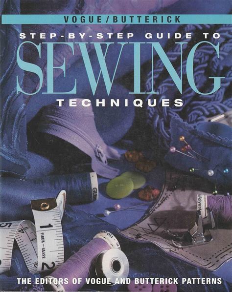 vogue or butterick step by step guide to sewing techniques PDF