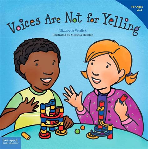 voices are not for yelling best behavior Reader