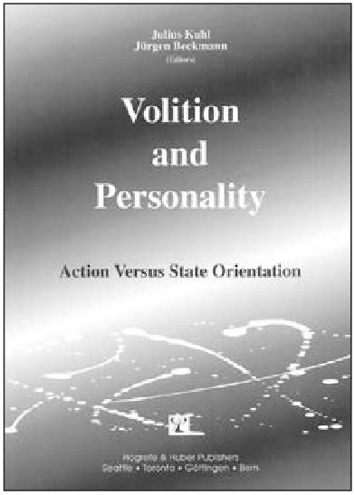 volition and personality Ebook Doc