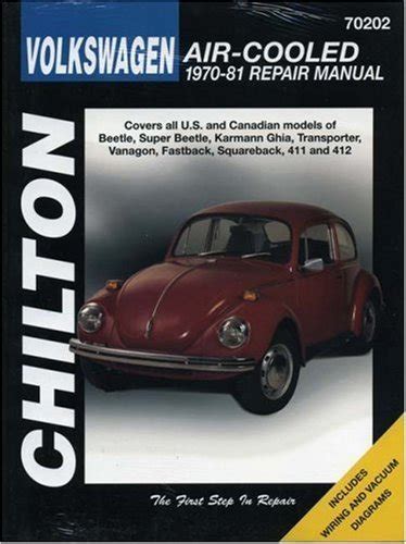 volkswagen air cooled 1970 81 chilton total car care series manuals PDF