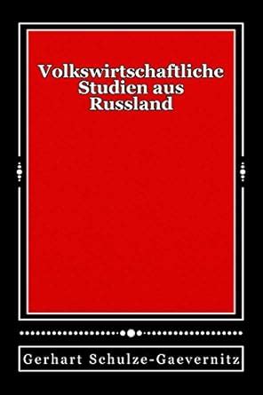 volkswirtschaftliche studien aus russland originalausgabe Kindle Editon