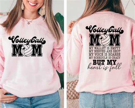 volleyball mom sweatshirt