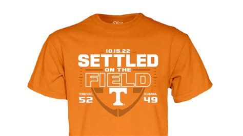 vols football shirt