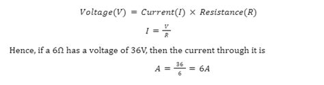 voltage into ampere