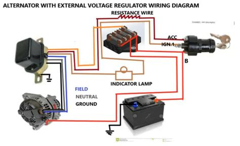 voltage regulator wiring terminals f23 and 4 Kindle Editon