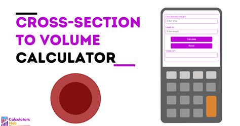 volume by cross section calculator